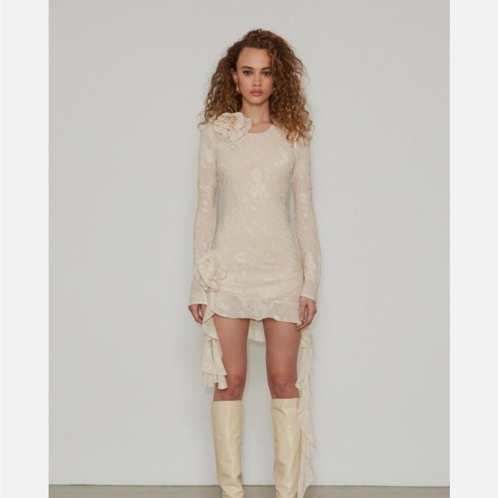 NEW DELFI COLLECTIVE kira dress in cream